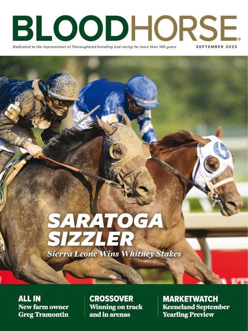 Title details for BloodHorse by Blood-Horse LLC - Available